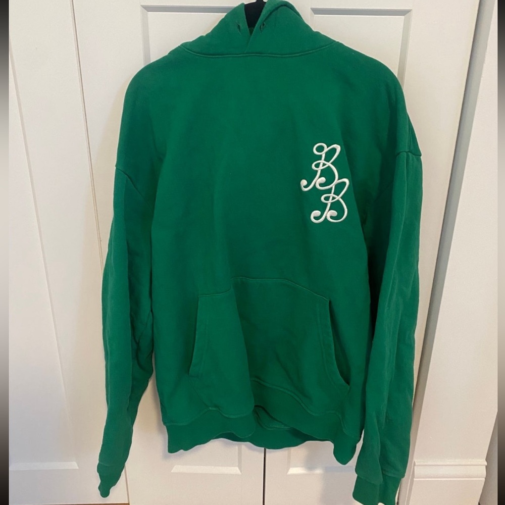 Bogey Boys Essential Cotton Macklemore Golf Hoodie - Green - Large